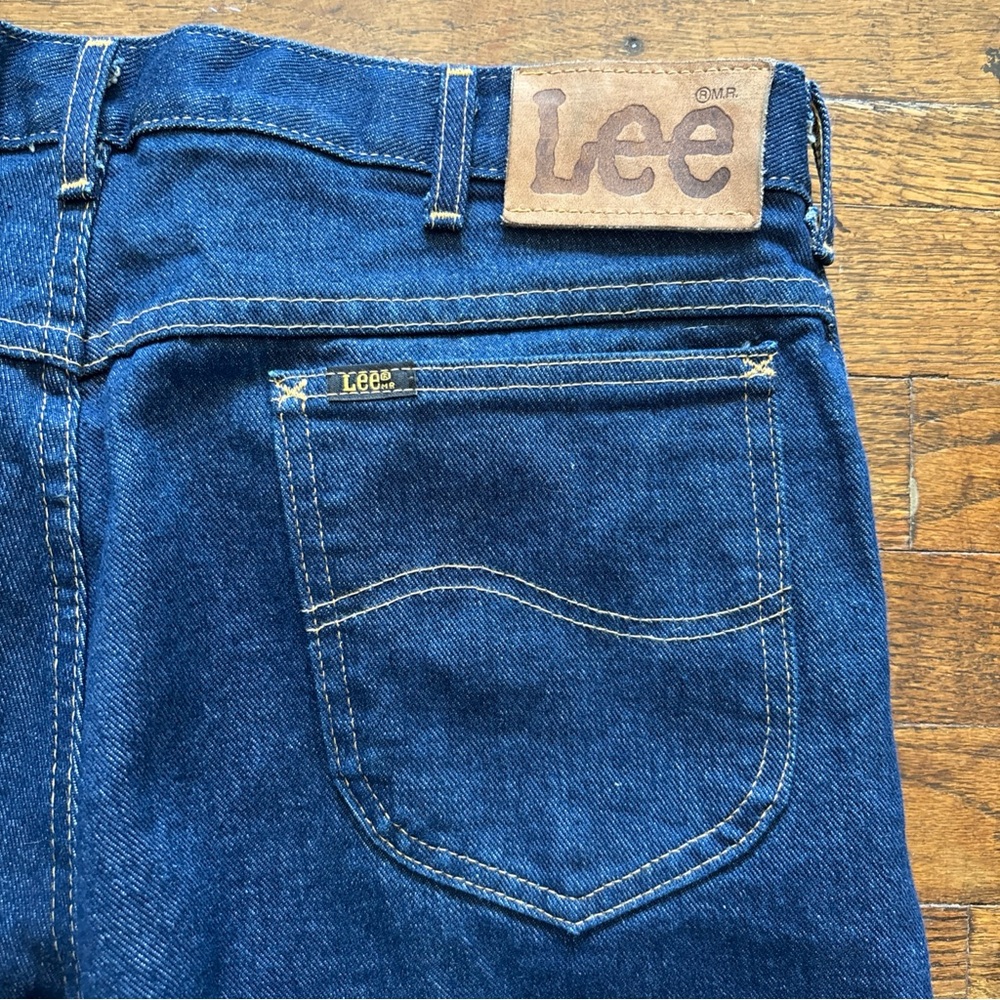 Lee Riders 101z  Union Made Denim Jeans Vintage Talon USA 70’s-80’s 36x32 Rare